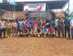 Ajang Bergensi Open Turnamen volly ball Kambing ( CUP ) Desa Sukasari kec.Tanjung Raja.