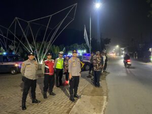 Kapolsek Setu Pimpin Langsung Patroli KRYD Demi Jaga Kondusifitas Malam Hari