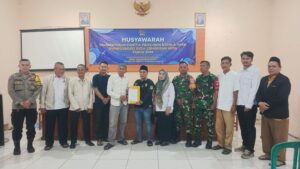 Musyawarah Pembentukan Panitia Pemilihan Kepala Desa Cibarusah Kota Berlangsung Malam Hari