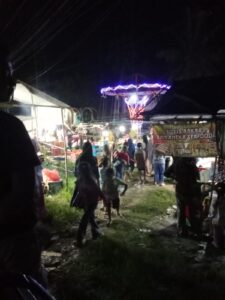 Semarak Pasar Malam Desa Patia: Gotong Royong Warga dan Tokoh Desa Hadirkan Hiburan Seni, Permainan, dan Peluang Ekonomi