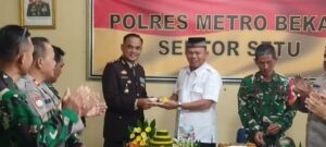 Hari Bhayangkara ke-80, Sinergitas Tiga Pilar Terlihat Erat di Polsek Setu