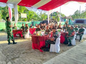 Agenda Padat, Danrem 064/Maulana Yusuf Tempuh Jarak Jauh Demi Sambangi Anggota di Koramil Malingping