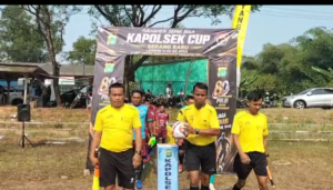 Kapolsek Cup Resmi Digelar di Lapangan Desa Nagasari, 8 Desa se-Kecamatan Serang Baru Adu Skill