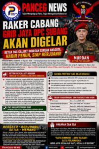 RAKER CABANG GRIB JAYA DPC SUBANG AKAN DIGELAR — KETUA PAC KALIJATI MURDAN SERUAN ANGGOTA: HADIR PENUH, SIAP BERJUANG!