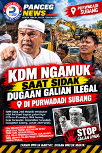 KDM Ngamuk Saat Sidak Dugaan Galian Ilegal di Purwadadi Subang