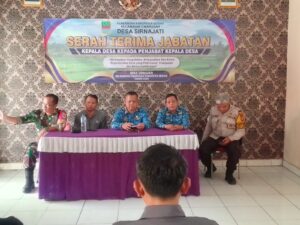 KHIDMAT, Sertijab Kepala Desa Sirnajati Cibarusah Digelar Sederhana