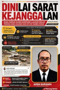 DINILAI SARAT KEJANGGALAN — KUASA HUKUM KADES SONTANG AJUKAN GELAR PERKARA KHUSUS & SP3 KE MABES POLRI