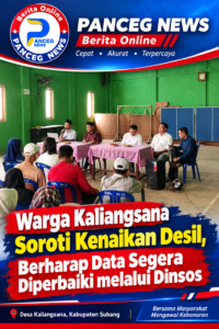 Warga Kaliangsana Soroti Kenaikan Desil, Berharap Data Segera Diperbaiki melalui Dinsos
